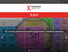 Tablet Screenshot of kasbahresources.com